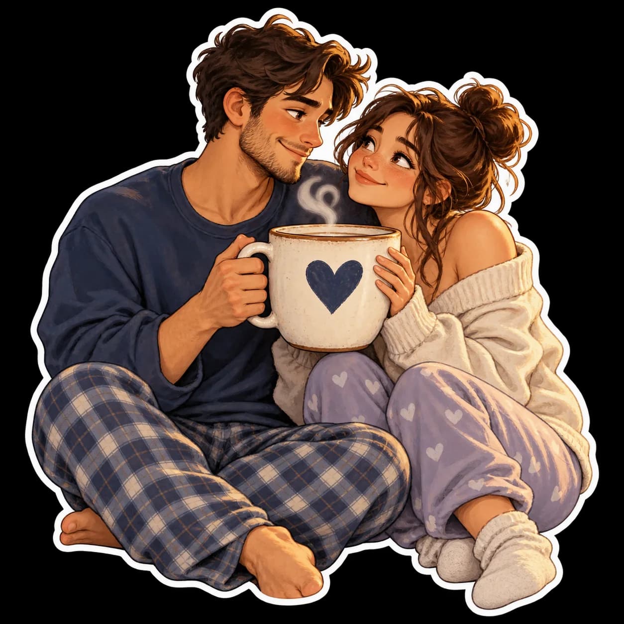 Morning together · Everyday couple