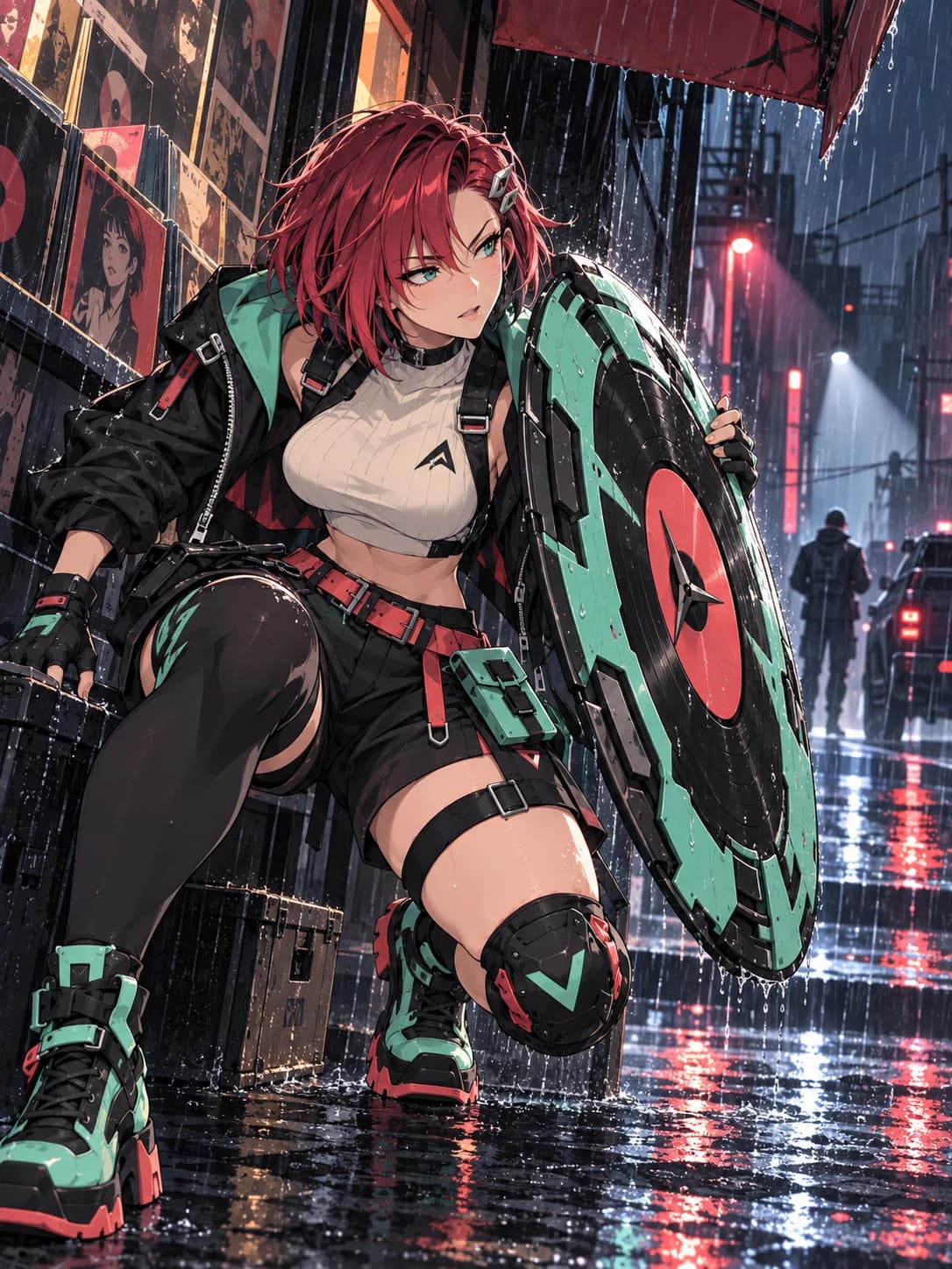 Kaia · Shield · Scanning from cover
