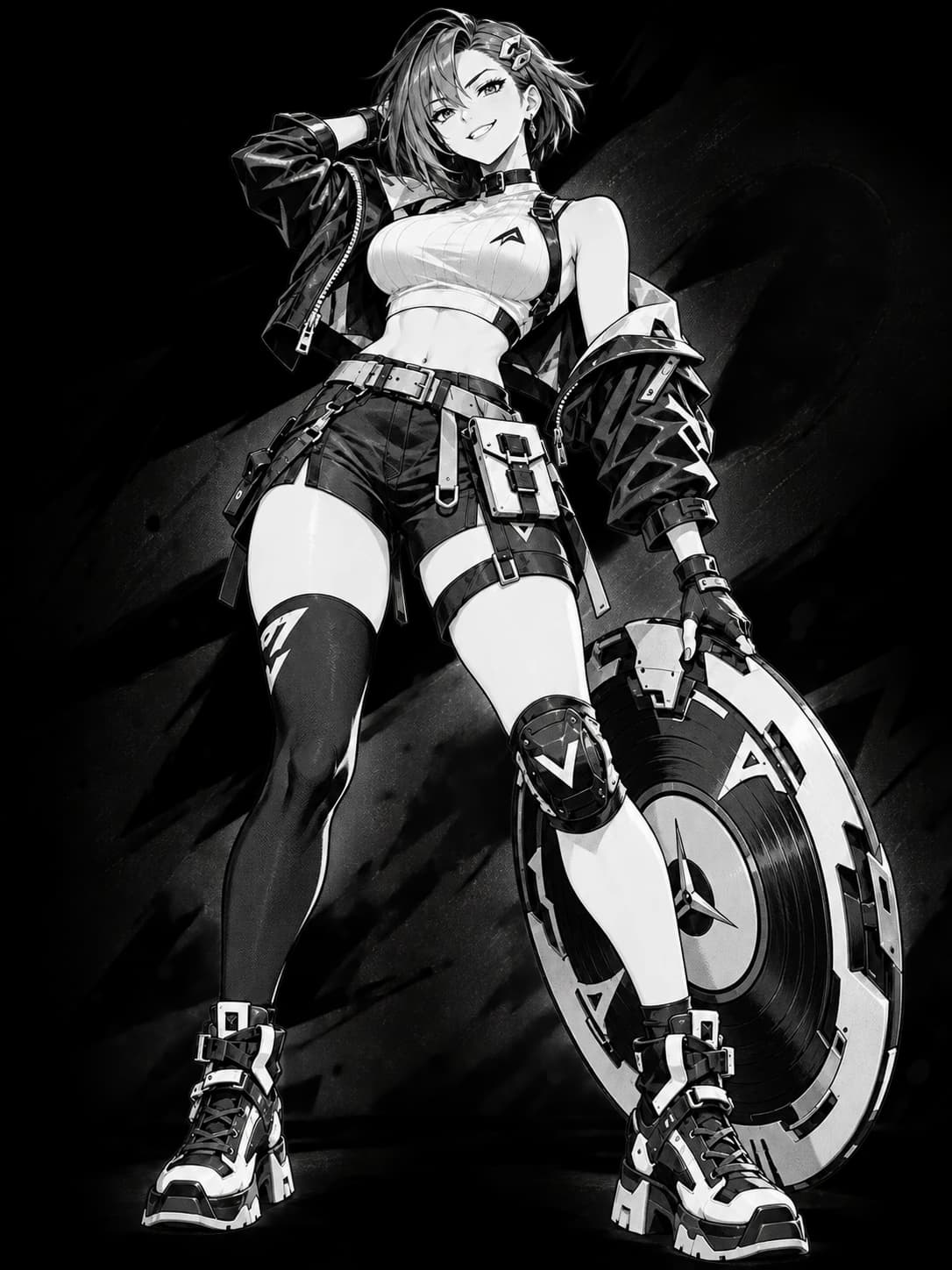 Kaia · Manga ink · Same Kaia, new medium