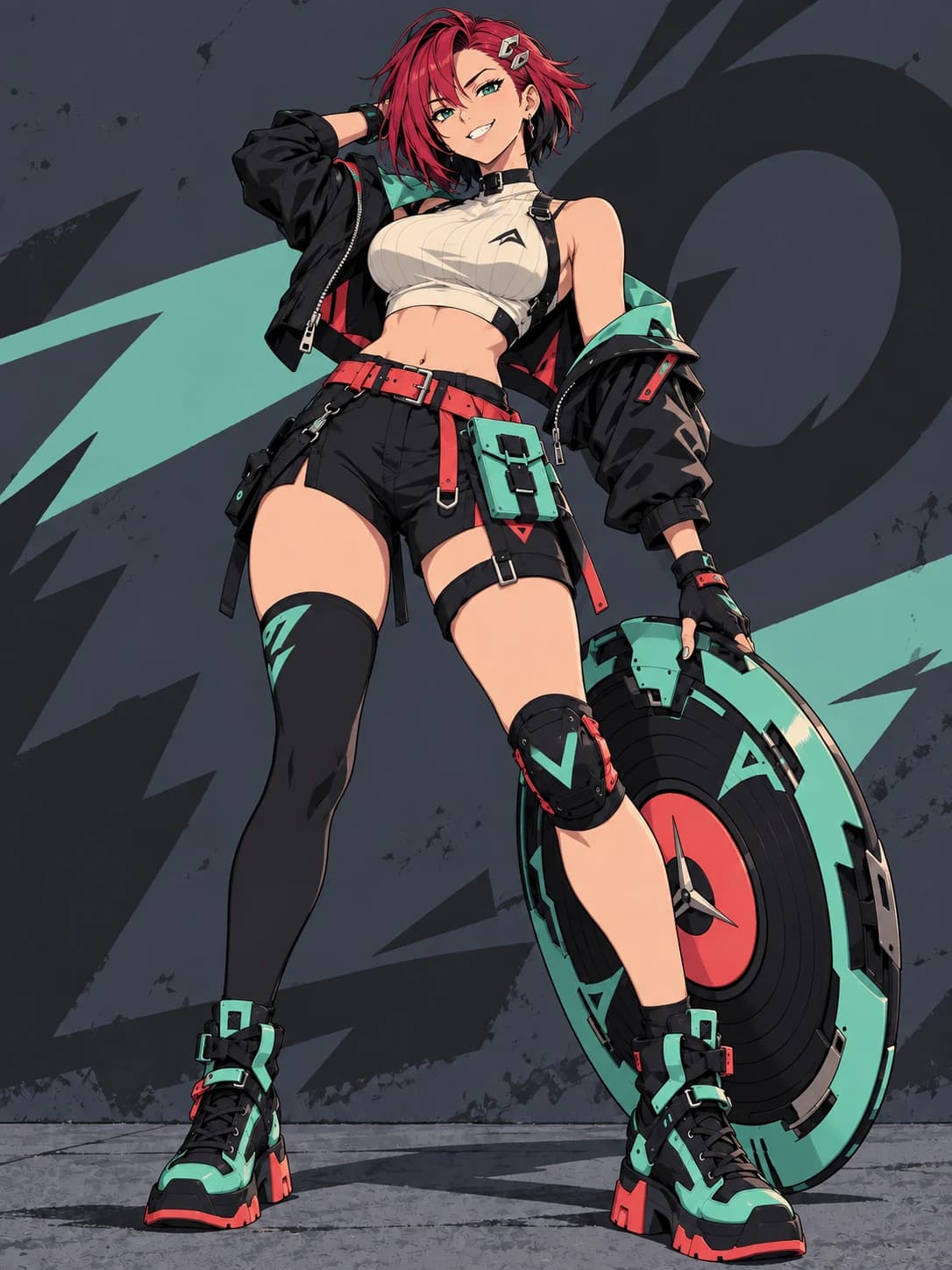 Kaia · Retro cel · Same Kaia, new medium