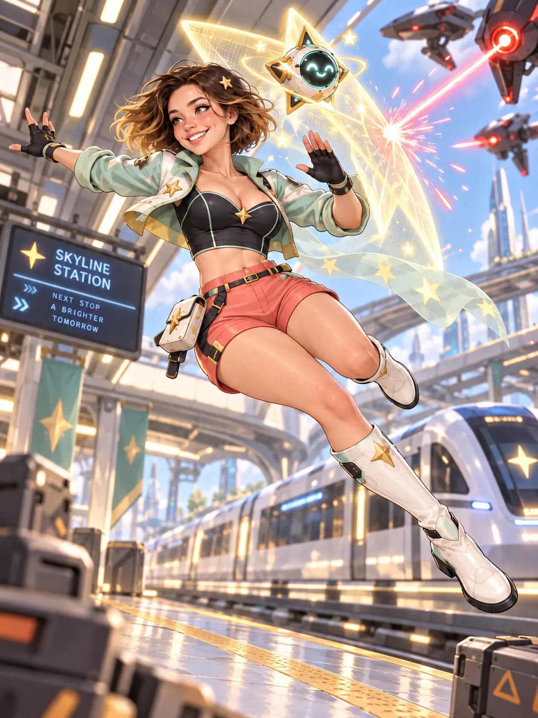 In battle · Protect the delivery