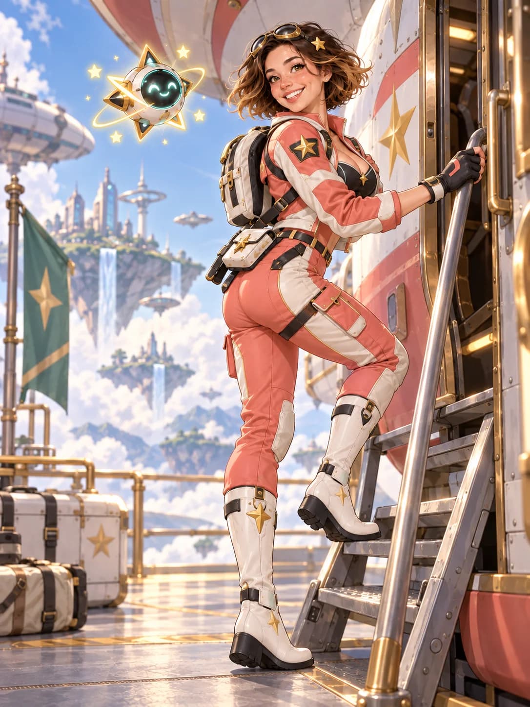 Flight suit · Ready for takeoff