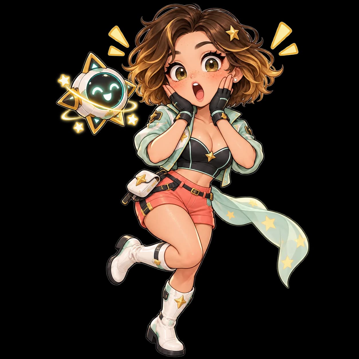 Surprised sticker · An unexpected moment