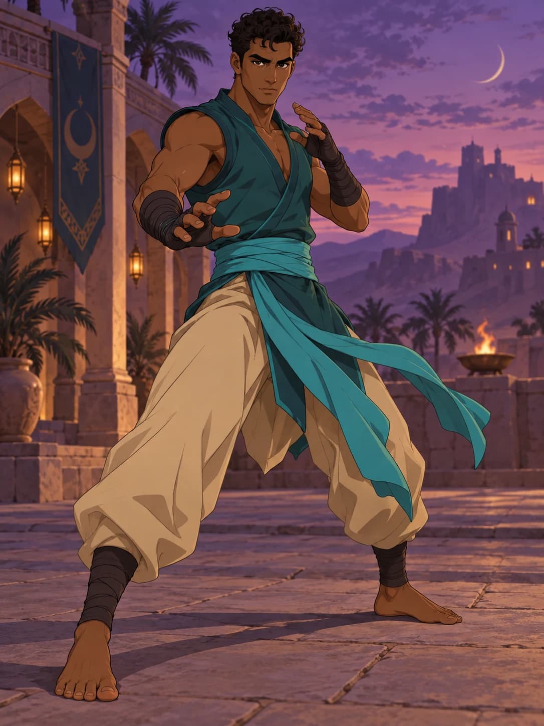 Explore a pose prepared artwork 1