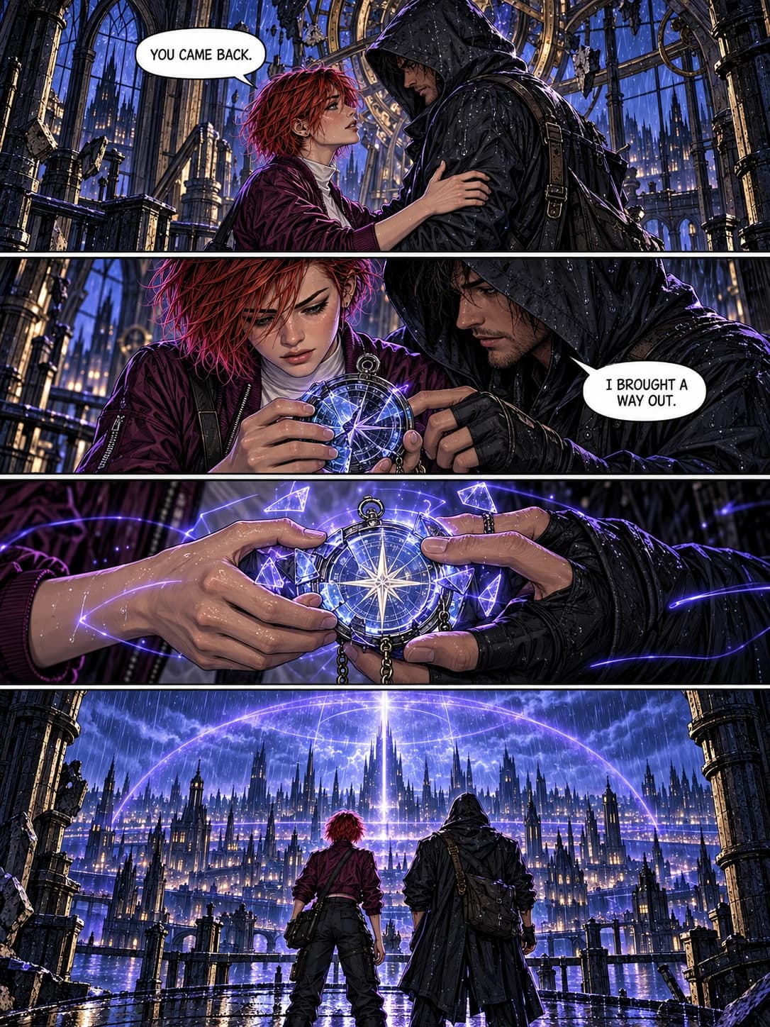 Page 16 · The return · Get up. There is still a way.