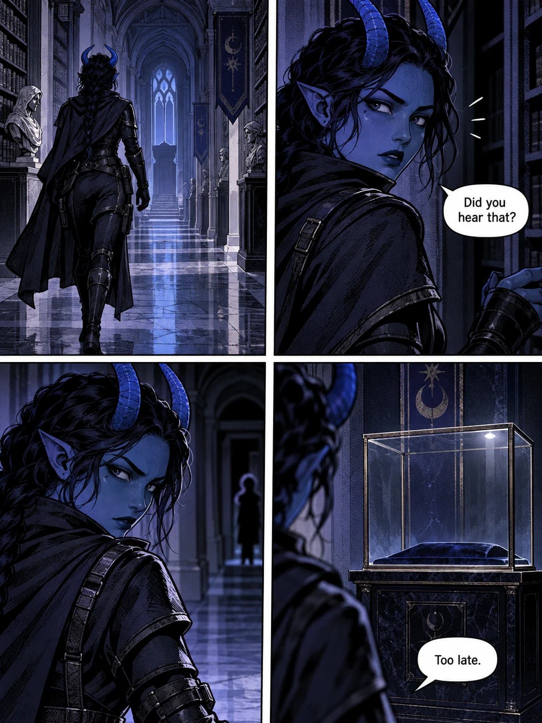 Turn a story into comic pages prepared artwork 2
