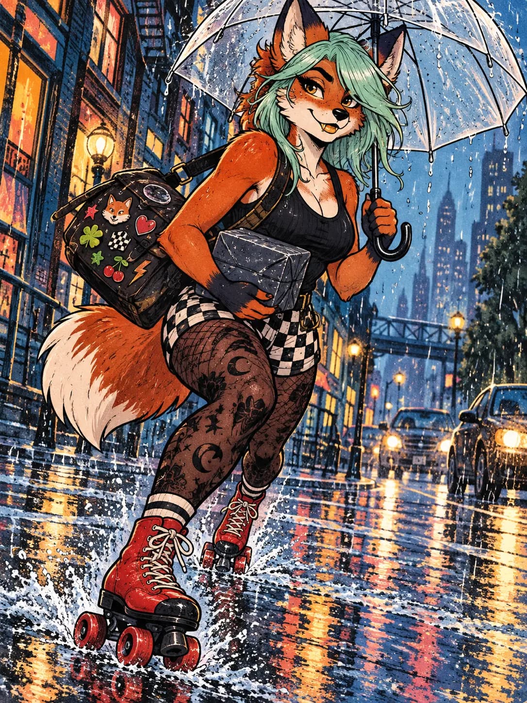 Riva · Weather · One rainy delivery