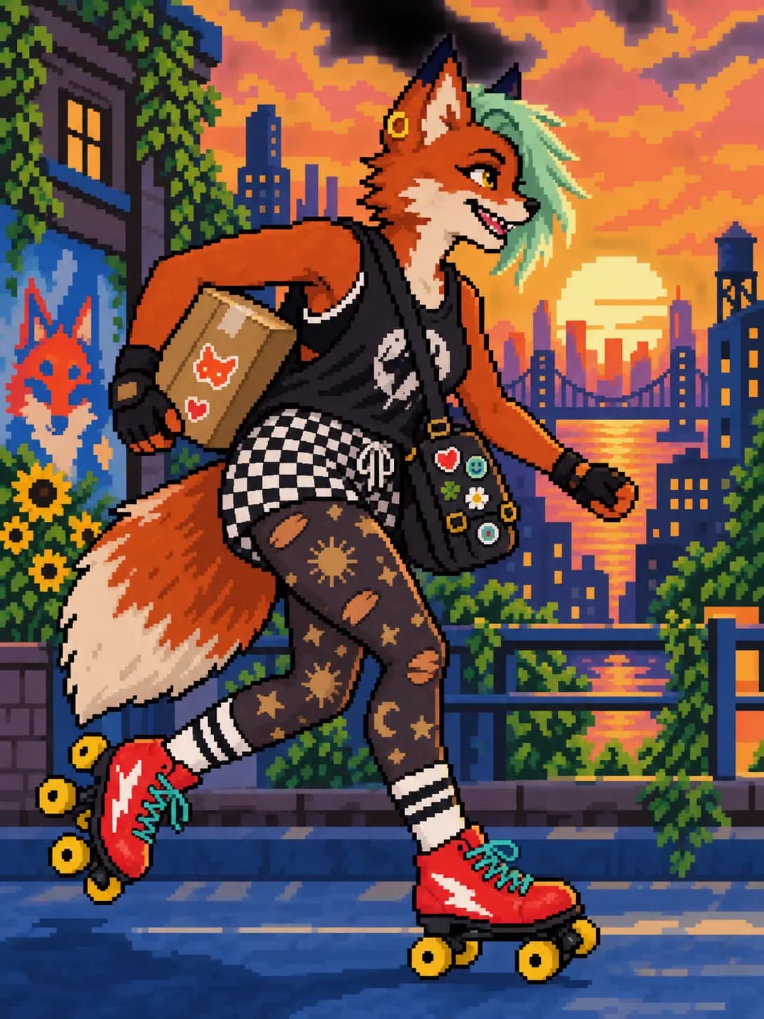 Riva · Pixel art · Same Riva, new medium