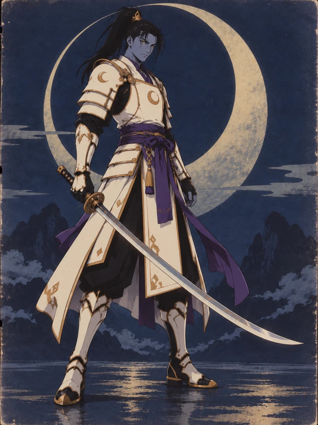 Try an anime style prepared artwork 4