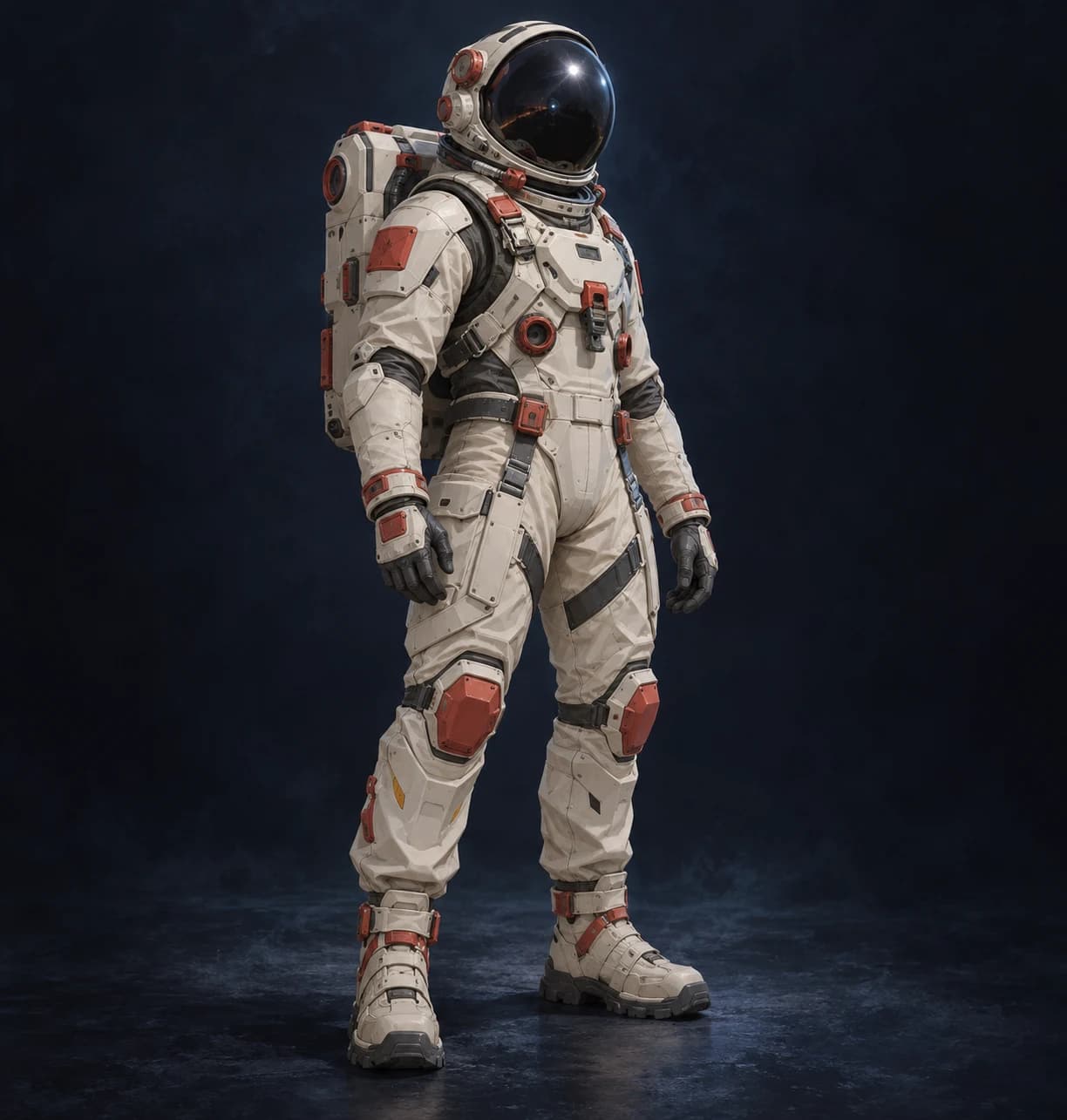 An original astronaut character design study