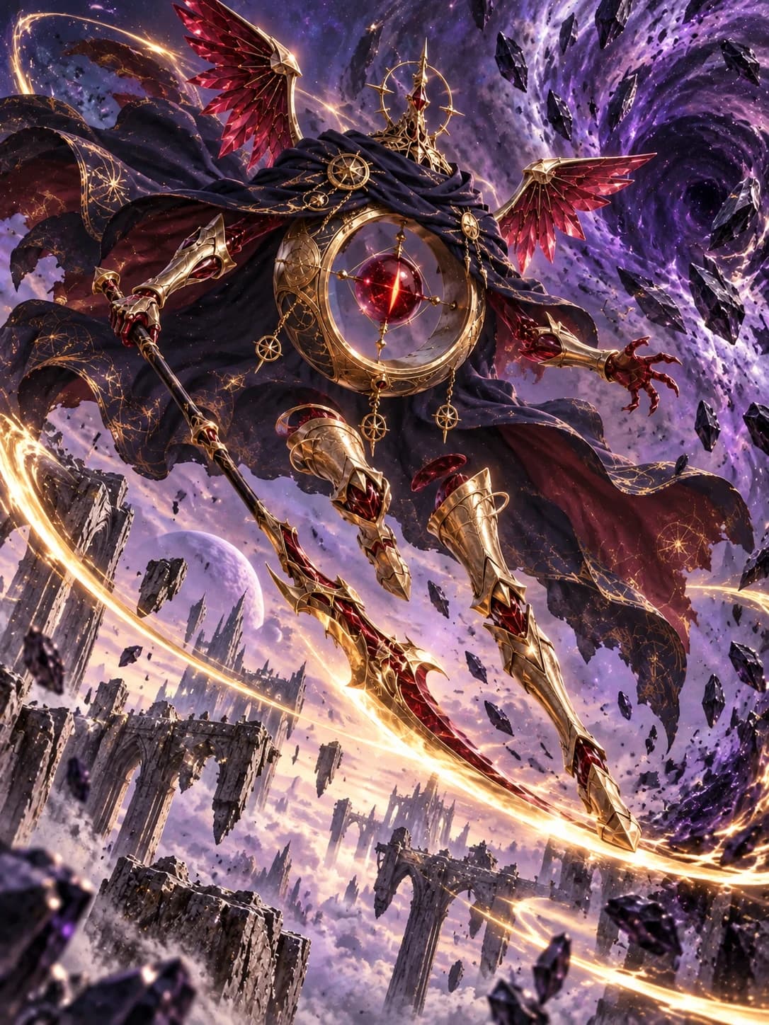 Aurel leaping into battle