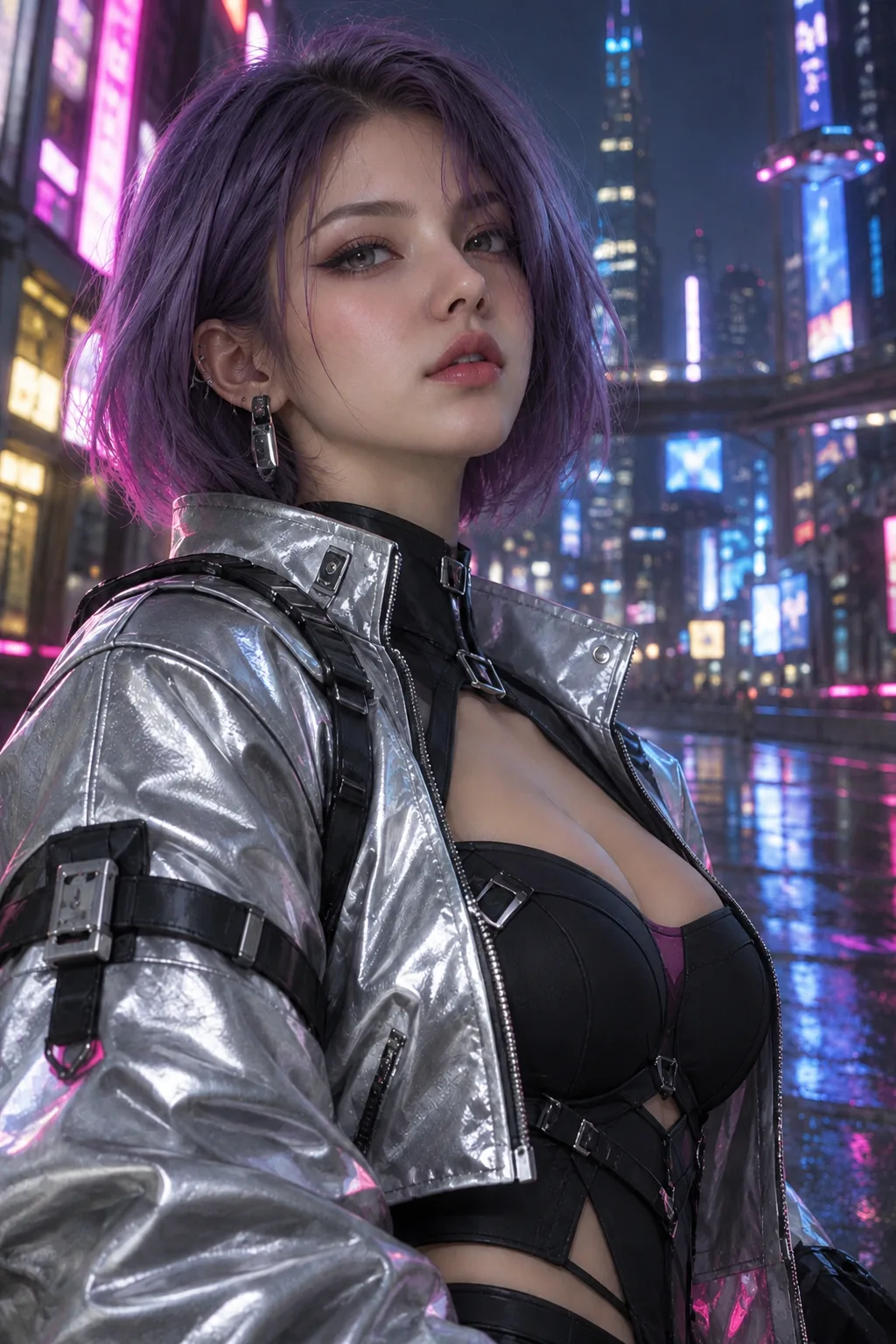 Zoivu-generated interpretation of the cyberpunk character