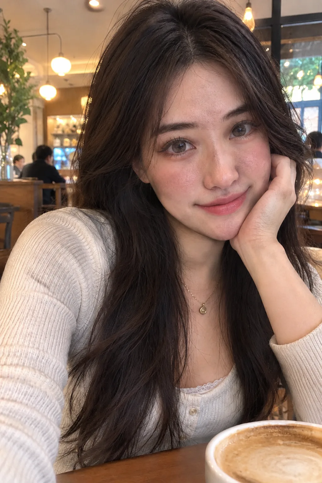 Zoivu-generated interpretation with more natural skin texture
