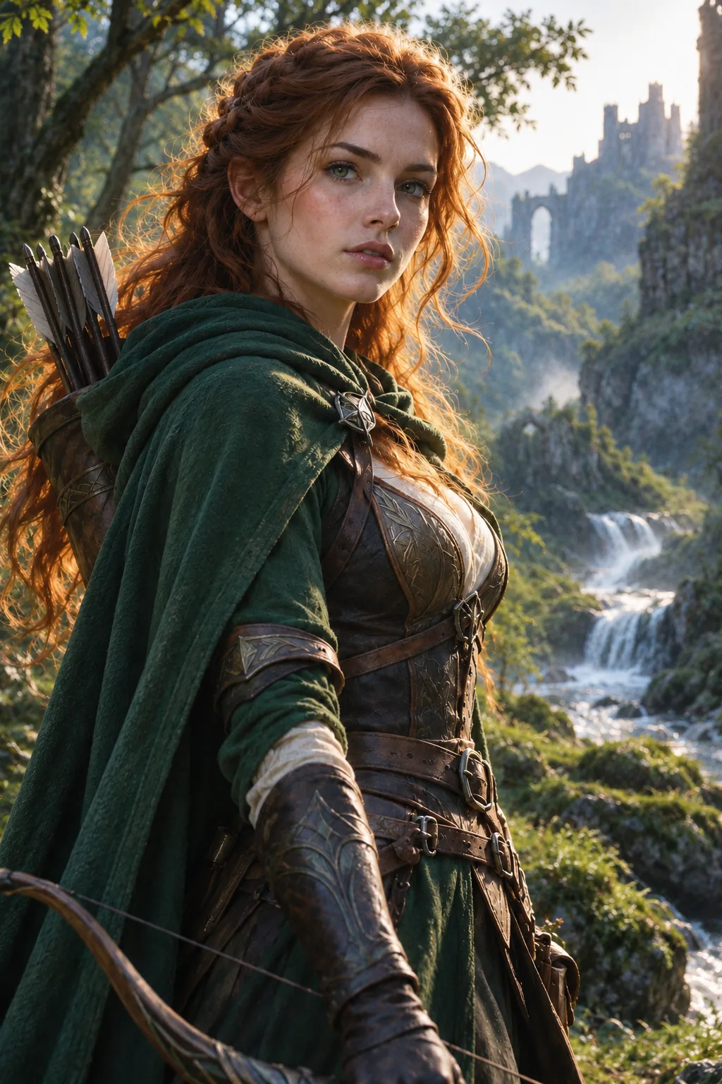 Zoivu-generated natural interpretation of the fantasy ranger