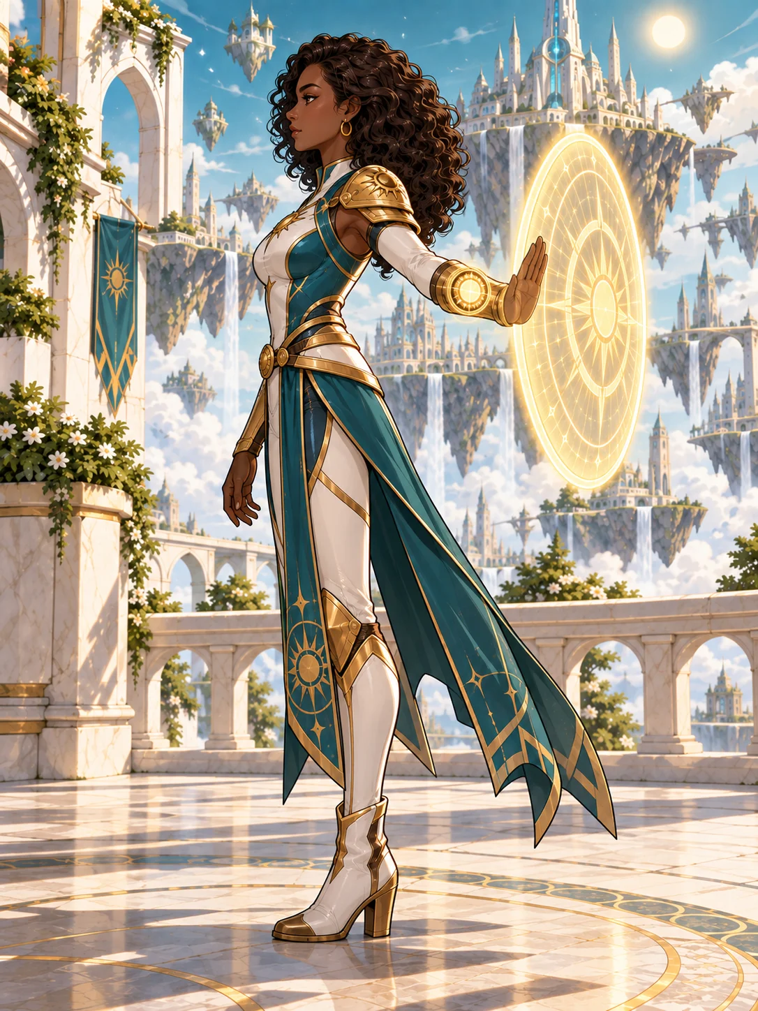 Aria side reference view