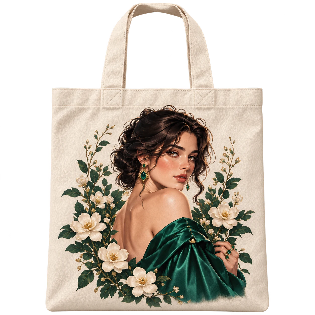 Tote personalized gift design concept