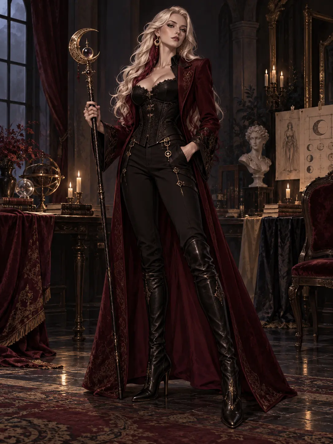 Original portrait of Vesper