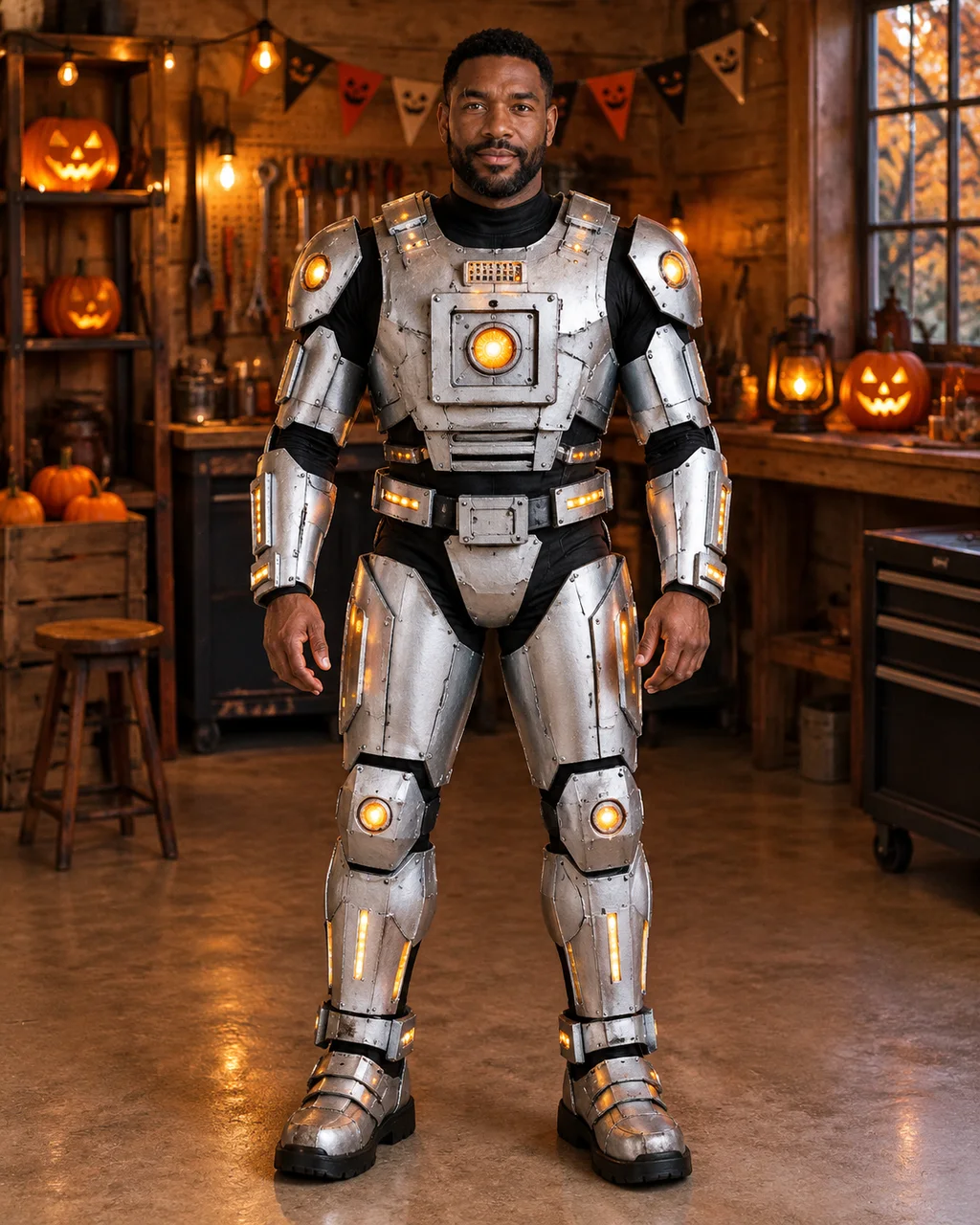 Synthetic example: Robot costume