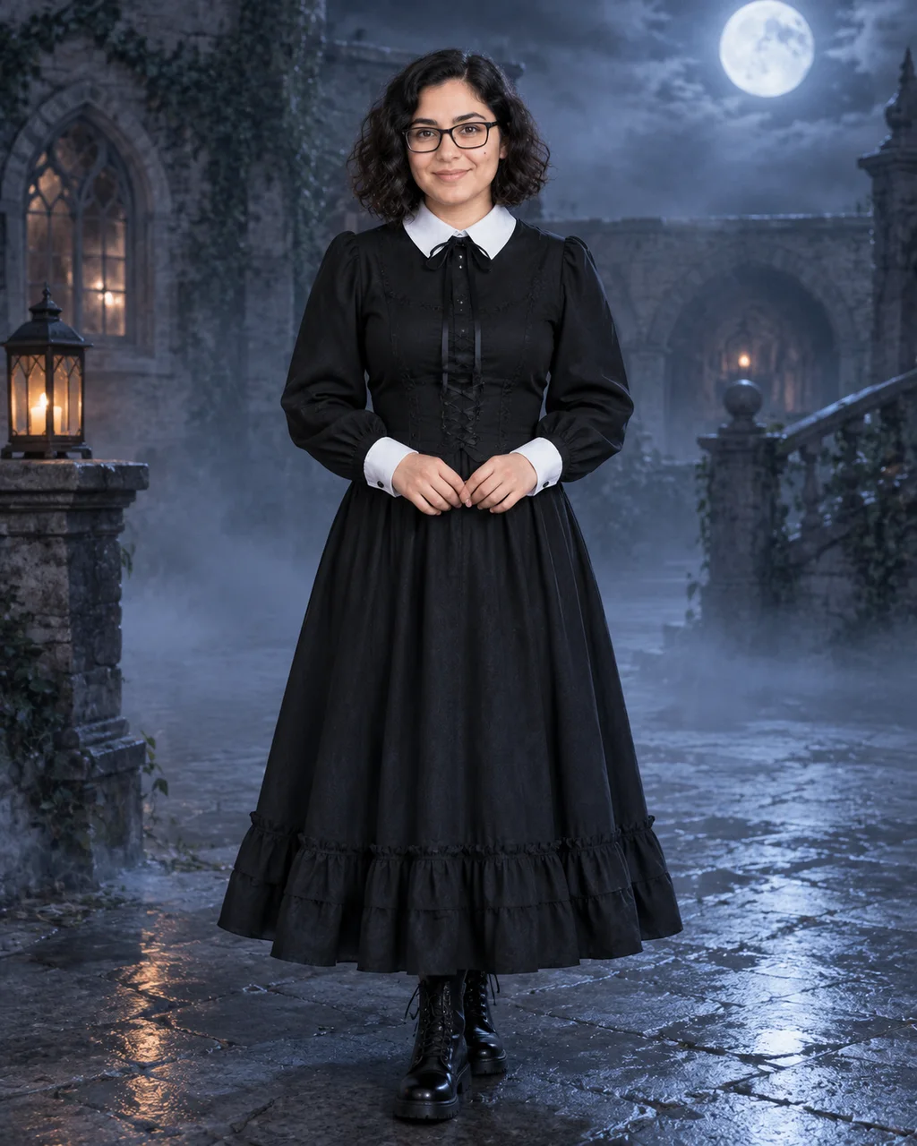Synthetic example: Gothic portrait
