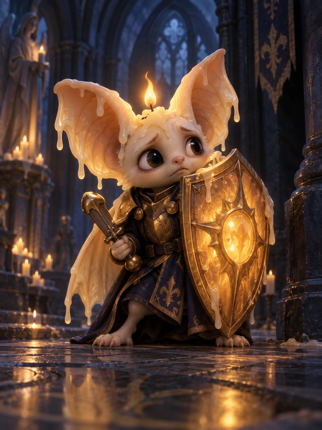 Original portrait of Wick · Original paladin