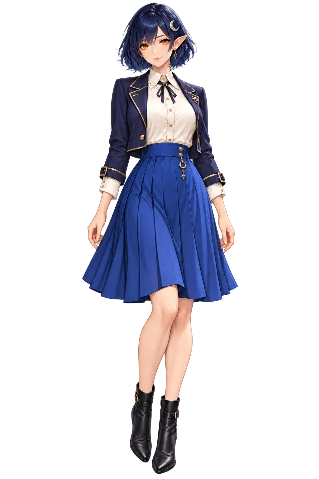 An elf character in the original outfit.