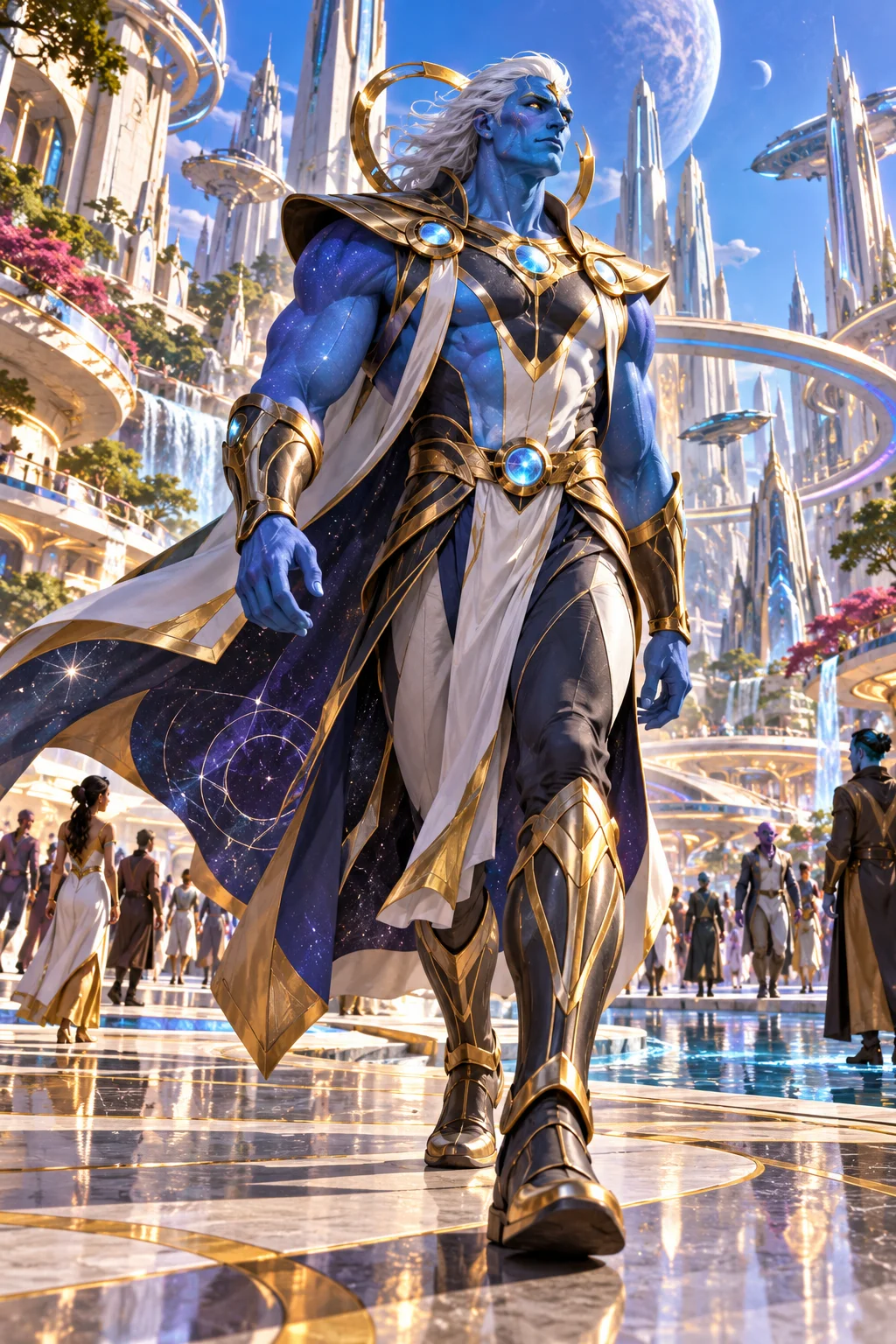 Prepared illustration: heroic character idea 3